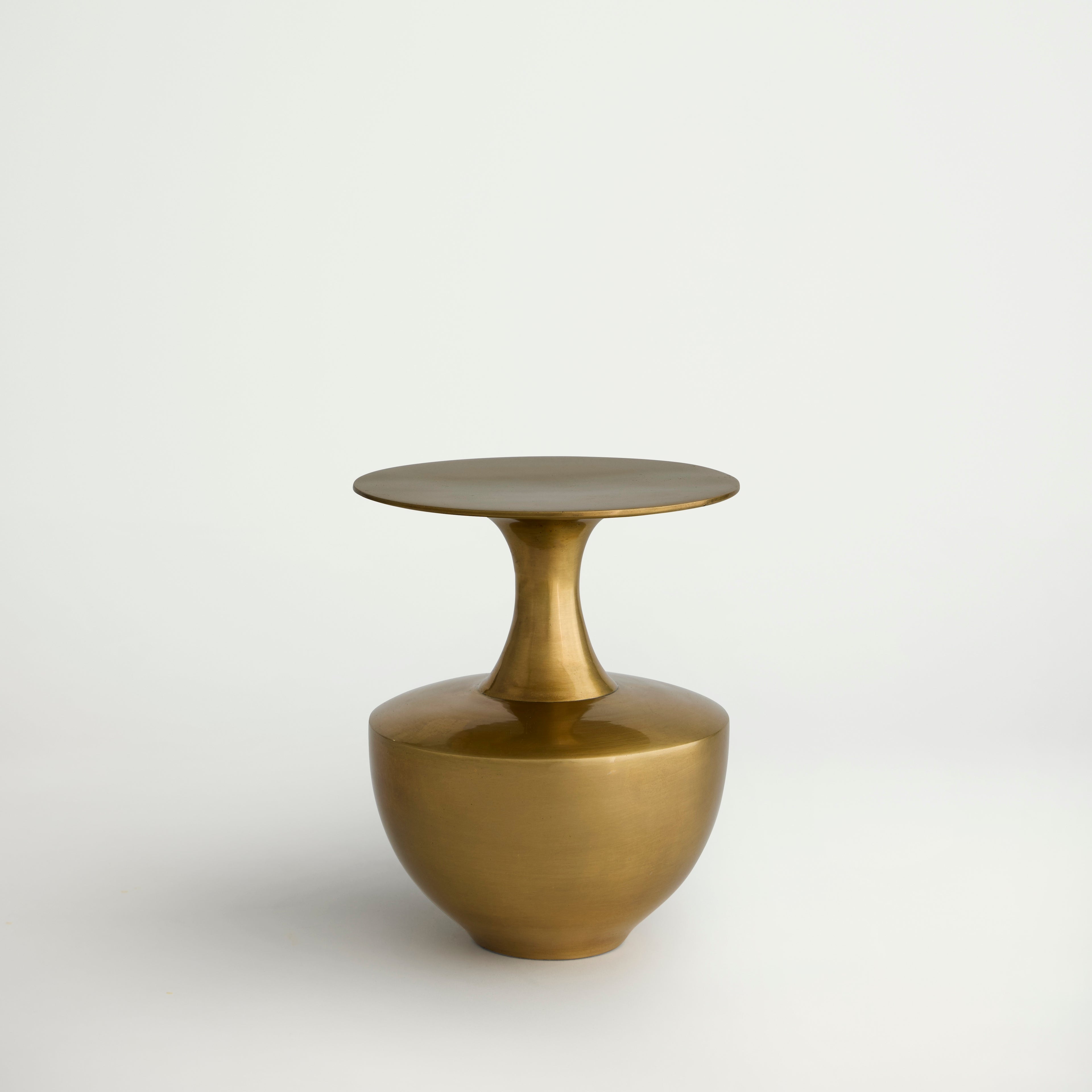 Solstice Sculpture, Antique Brass