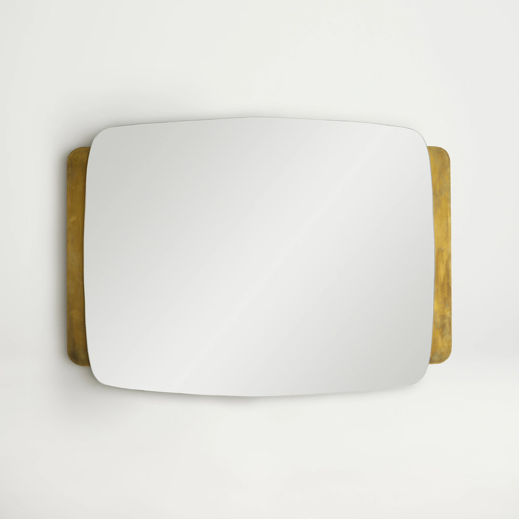 Brass Peek Mirror