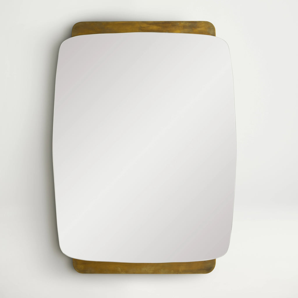 Brass Peek Mirror