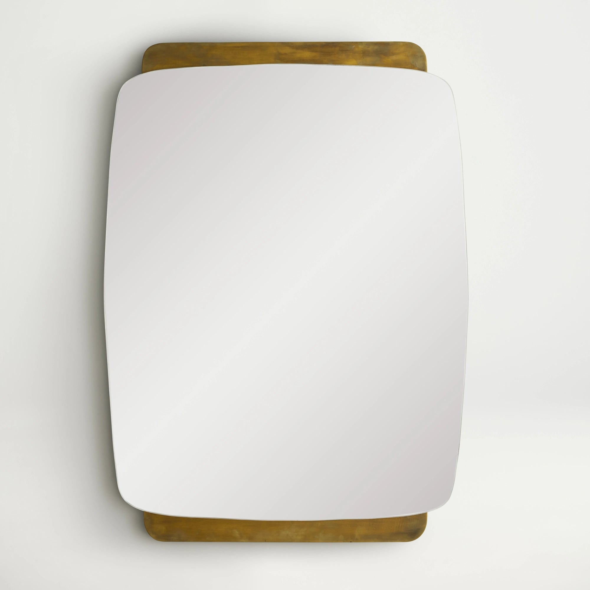 Brass Peek Mirror